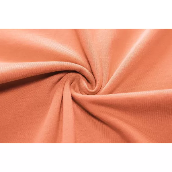 Herou Women Summer Slim Sleeveless Scoop Neck ALine Flare Sun DressesPale Coral
