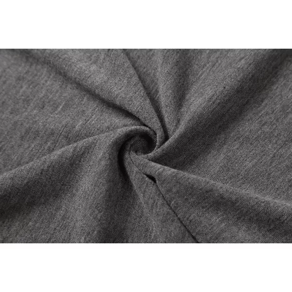 Herou Womens Long Sleeve Turtleneck Slim Fitted Lightweight Casual Active Layer Tops Shirts00grey