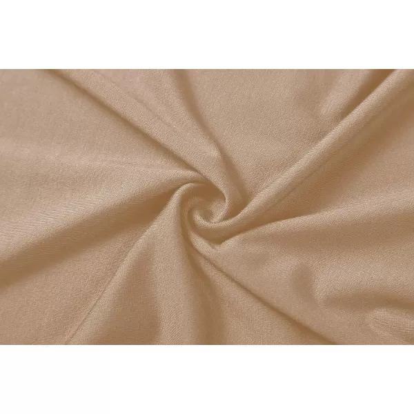 Herou Womens Long Sleeve Turtleneck Slim Fitted Lightweight Casual Active Layer Tops ShirtsRose Apricot