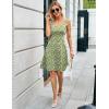 imageHerou Summer Beach Floral Dresses for Women A line Sleeveless Wide Strap High Waist Midi Tank DressFloral03