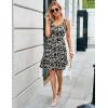 imageHerou Summer Beach Floral Dresses for Women A line Sleeveless Wide Strap High Waist Midi Tank DressFloral07