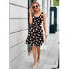 imageHerou Summer Beach Floral Dresses for Women A line Sleeveless Wide Strap High Waist Midi Tank DressFlower19b