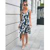 imageHerou Summer Beach Floral Dresses for Women A line Sleeveless Wide Strap High Waist Midi Tank DressFlower31