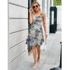 imageHerou Summer Beach Floral Dresses for Women A line Sleeveless Wide Strap High Waist Midi Tank DressFlower67