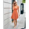 imageHerou Summer Beach Floral Dresses for Women A line Sleeveless Wide Strap High Waist Midi Tank DressPale Coral