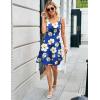 imageHerou Summer Beach Floral Dresses for Women A line Sleeveless Wide Strap High Waist Midi Tank DressFlower19