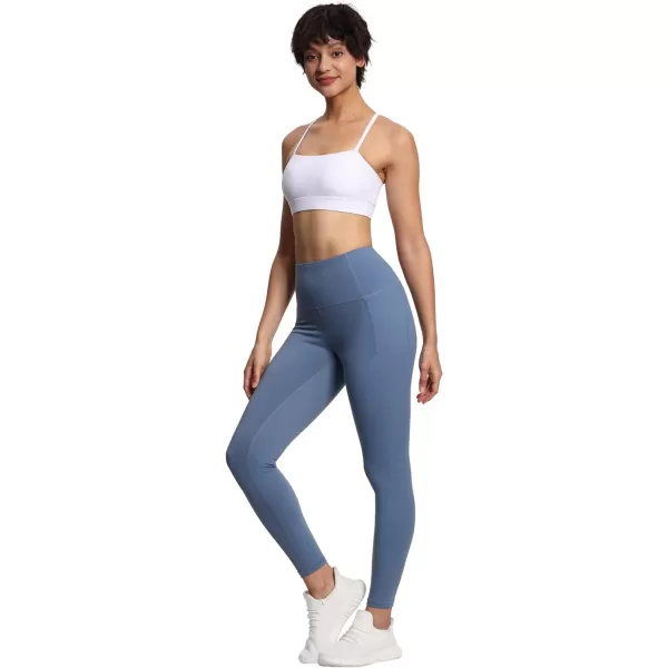 THE GYM PEOPLE Womens Adjustable Spaghetti Strap Sports Bras Wirefree Workout Tops with Removable PaddedWhite