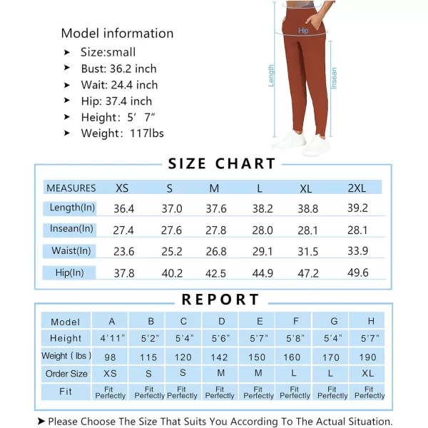 THE GYM PEOPLE Womens Joggers Pants Lightweight Athletic Leggings Tapered Lounge Pants for Workout Yoga RunningBrick Red