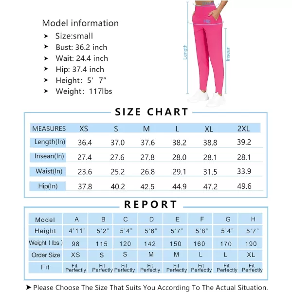 THE GYM PEOPLE Womens Joggers Pants Lightweight Athletic Leggings Tapered Lounge Pants for Workout Yoga RunningBright Pink