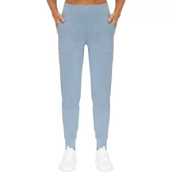 THE GYM PEOPLE Womens Joggers Pants Lightweight Athletic Leggings Tapered Lounge Pants for Workout Yoga RunningDenim Blue