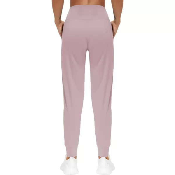 THE GYM PEOPLE Womens Joggers Pants Lightweight Athletic Leggings Tapered Lounge Pants for Workout Yoga RunningLight Purple