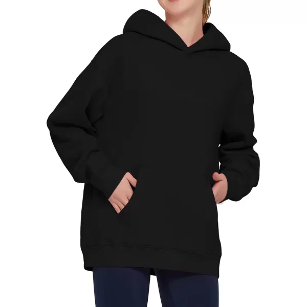 THE GYM PEOPLE Womens Oversized Hoodie Loose fit Soft Fleece Pullover Hooded Sweatshirt With PocketsBlack