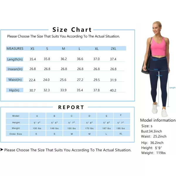 THE GYM PEOPLE Womens V Cross Waist Workout Leggings with Tummy Control and PocketsBlack