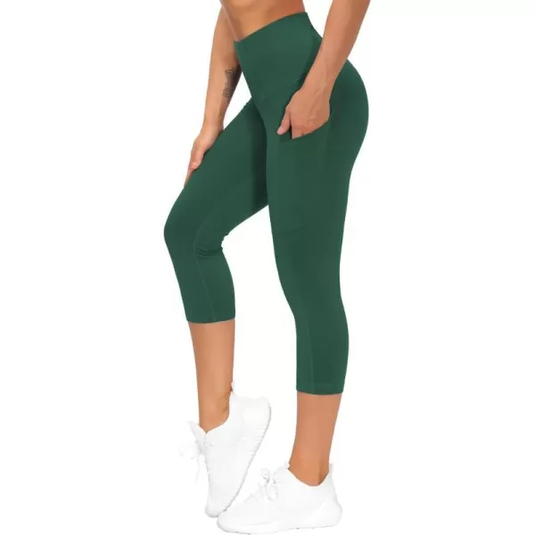 Z Capris Dark Green