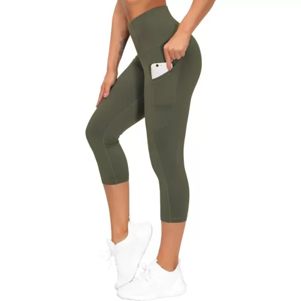 Z-capris Olive Green