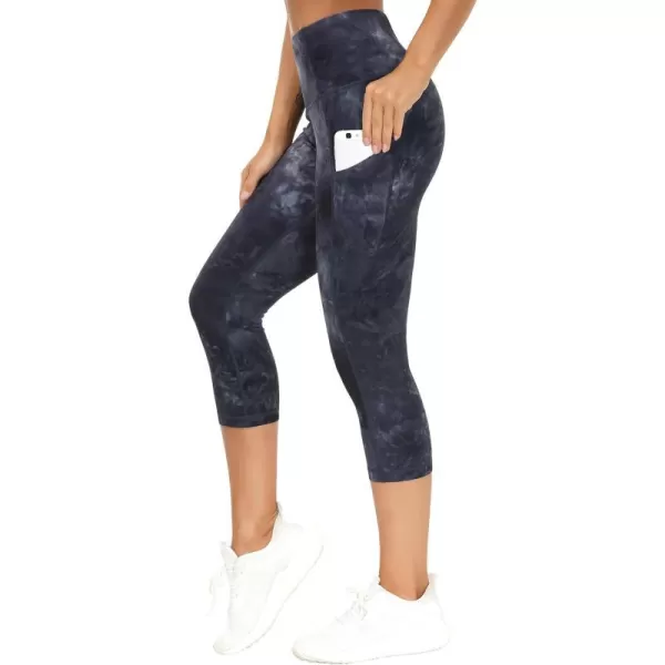 Z-capris Tie Dye Black Grey