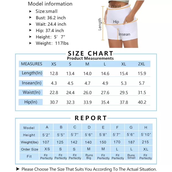THE GYM PEOPLE High Waist Yoga Shorts for WomensnbspTummy Control Fitness Athletic Workout Running Shorts with Deep PocketsTie Dye Yellow