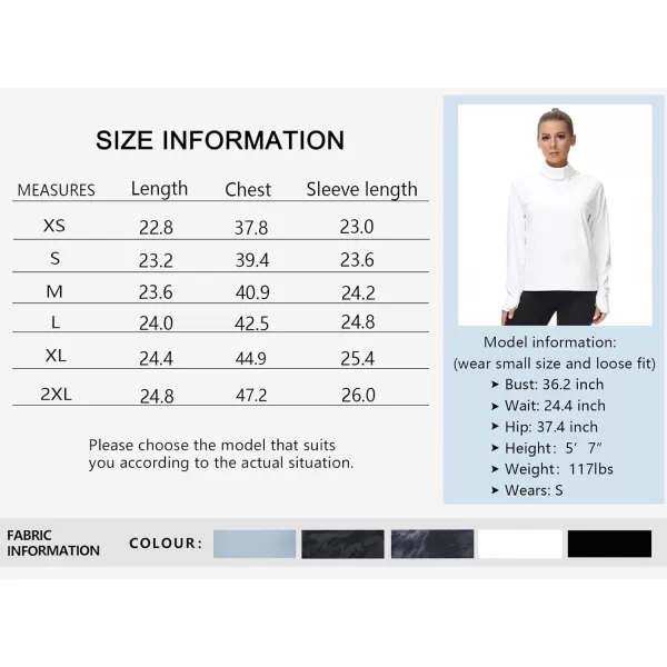 THE GYM PEOPLE Womens Long Sleeve Cowl Neck Loose Fit Workout Hiking Pullover Sweatshirt With PocketsBlack