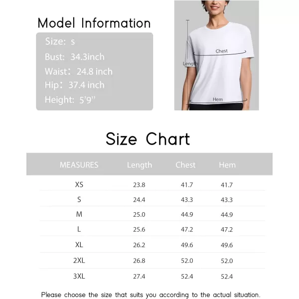 THE GYM PEOPLE Womens Short Sleeve Workout TShirts Back Loose Fit Running Yoga Tee TopsHeather White