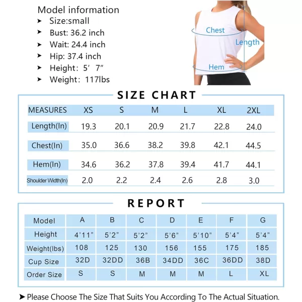 THE GYM PEOPLE Womens Workout Tops in Ice Silk Quick Dry SleevelessWhite