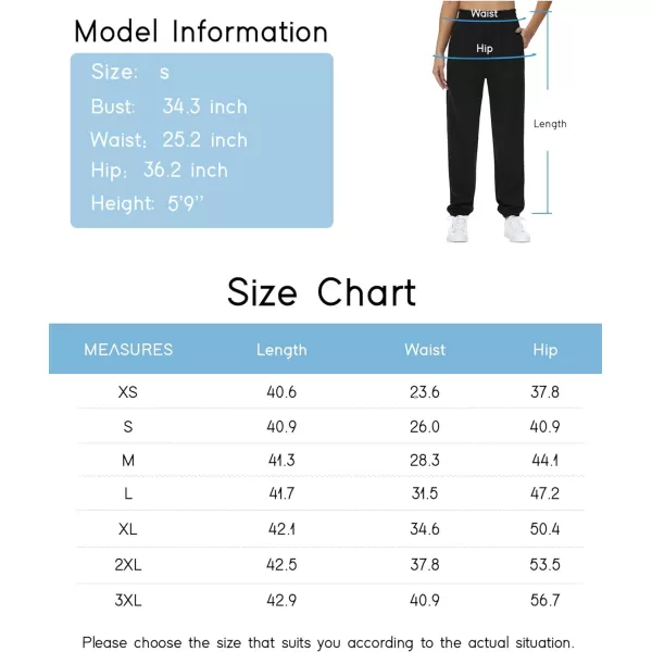 THE GYM PEOPLE Womens Baggy Cinch Bottom Sweatpants Lightweight Workout Joggers Pants with PocketsBlack