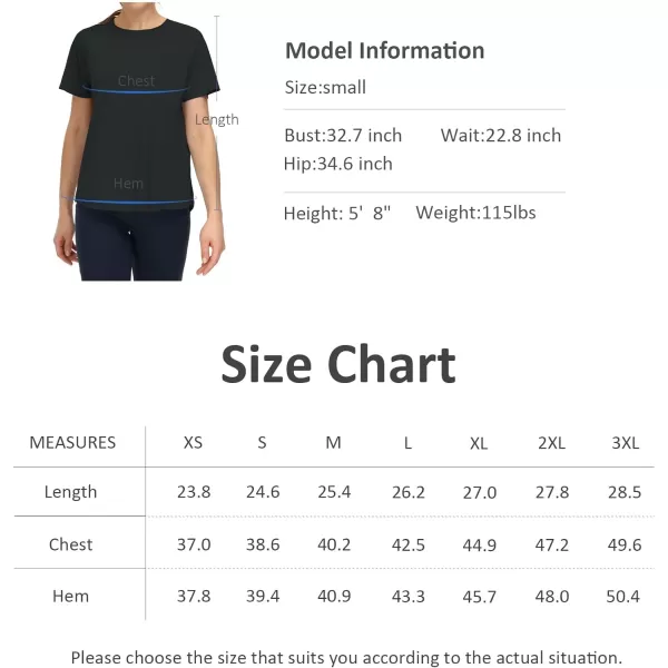 THE GYM PEOPLE Womens Short Sleeve Workout Shirts Breathable Yoga TShirts with Side Slits Athletic Tee TopsDark Grey