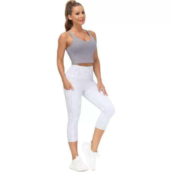 THE GYM PEOPLE Womens Sports Bra Longline Wirefree Padded with Medium SupportLavender Grey