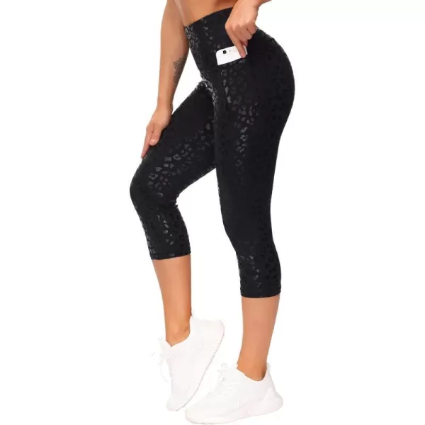 S-capris Black Leopard