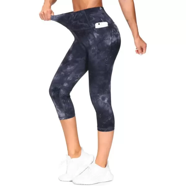 S-capris Tie Dye Black Grey
