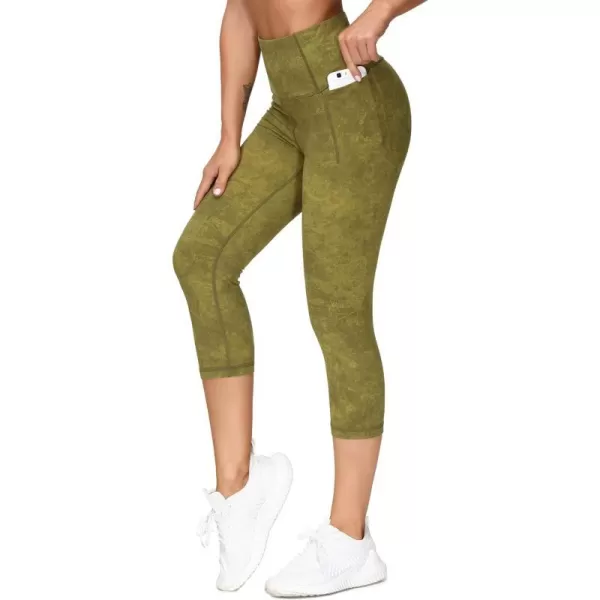 S-capris Tie Dye Light Yellow