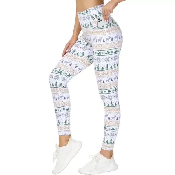 Xmas Print White