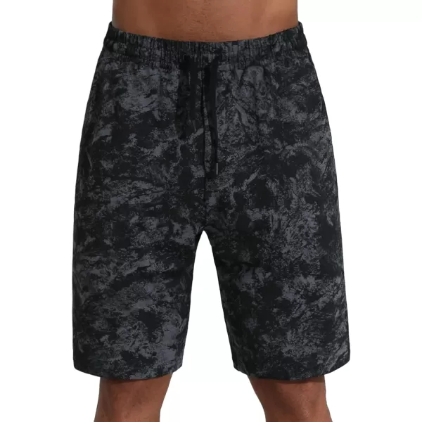Mens Lounge Shorts with Deep Pockets Loosefit Jersey Shorts for RunningWorkoutTraining BasketballGraymarble