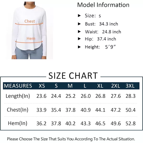 THE GYM PEOPLE Womens Long Sleeve Workout Shirts Lightweight Cotton Running Yoga Tops with Thumb HoleWhite