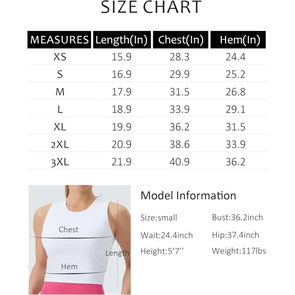 THE GYM PEOPLE Womens Medium Support Sports Bra Removable Padded Sleeveless Workout Crop TopsBlack