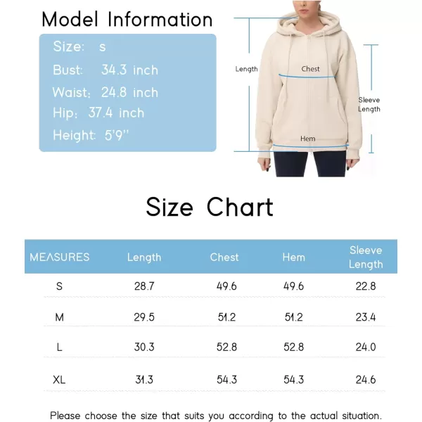 THE GYM PEOPLE Womens Zip Up Plus Oversize Hoodie Drawstring Sweatshirts Casual Long Sleeve Jacket with PocketsKhaki