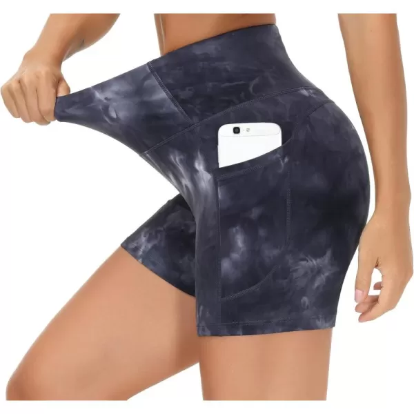 Tie Dye Black Grey