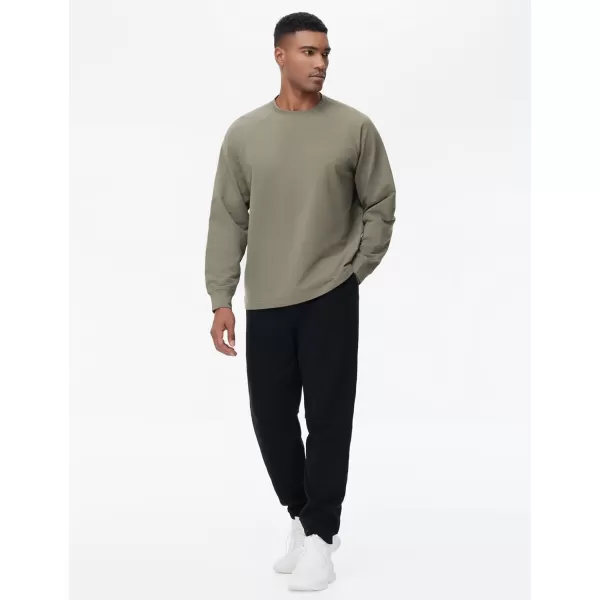 THE GYM PEOPLE Mens Fleece Workout Sweatpants Drawstring Tapered Running Lounge Jogger Pants with PocketsBlack