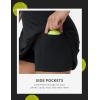 imageTHE GYM PEOPLE Womens Drawstring High Waist Golf Skorts Athletic Tennis Skirts Builtin Shorts with PocketsBlack