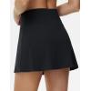 imageTHE GYM PEOPLE Womens Drawstring High Waist Golf Skorts Athletic Tennis Skirts Builtin Shorts with PocketsBlack