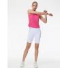 imageTHE GYM PEOPLE Womens Racerback Workout Tank Tops Lightweight Stretchy Sleeveless Running Athletic Yoga Tee ShirtsBright Pink