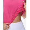 imageTHE GYM PEOPLE Womens Racerback Workout Tank Tops Lightweight Stretchy Sleeveless Running Athletic Yoga Tee ShirtsBright Pink