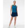 imageTHE GYM PEOPLE Womens Racerback Workout Tank Tops Lightweight Stretchy Sleeveless Running Athletic Yoga Tee ShirtsDark Blue Green