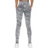 imageTHE GYM PEOPLE Thick High Waist Yoga Pants with Pockets Tummy Control Workout Running Yoga Leggings for WomenBlackWhiteGrey
