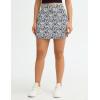imageTHE GYM PEOPLE Womens Golf Skort Tennis High Waist Lightweight Athletic Casual Skirts Builtin Shorts with 4 PocketsBlack Flower