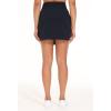imageTHE GYM PEOPLE Womens Golf Skort Tennis High Waist Lightweight Athletic Casual Skirts Builtin Shorts with 4 PocketsBlue Black
