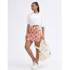 imageTHE GYM PEOPLE Womens Golf Skort Tennis High Waist Lightweight Athletic Casual Skirts Builtin Shorts with 4 PocketsColourful Flowers