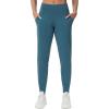 imageTHE GYM PEOPLE Womens Joggers Pants Lightweight Athletic Leggings Tapered Lounge Pants for Workout Yoga RunningGreen Blue