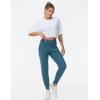 imageTHE GYM PEOPLE Womens Joggers Pants Lightweight Athletic Leggings Tapered Lounge Pants for Workout Yoga RunningGreen Blue