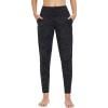 imageTHE GYM PEOPLE Womens Joggers Pants Lightweight Athletic Leggings Tapered Lounge Pants for Workout Yoga RunningStripe