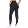 imageTHE GYM PEOPLE Womens Joggers Pants Lightweight Athletic Leggings Tapered Lounge Pants for Workout Yoga RunningStripe